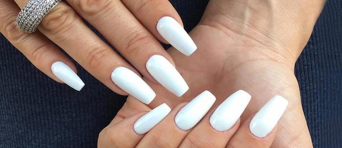 White coffin nails