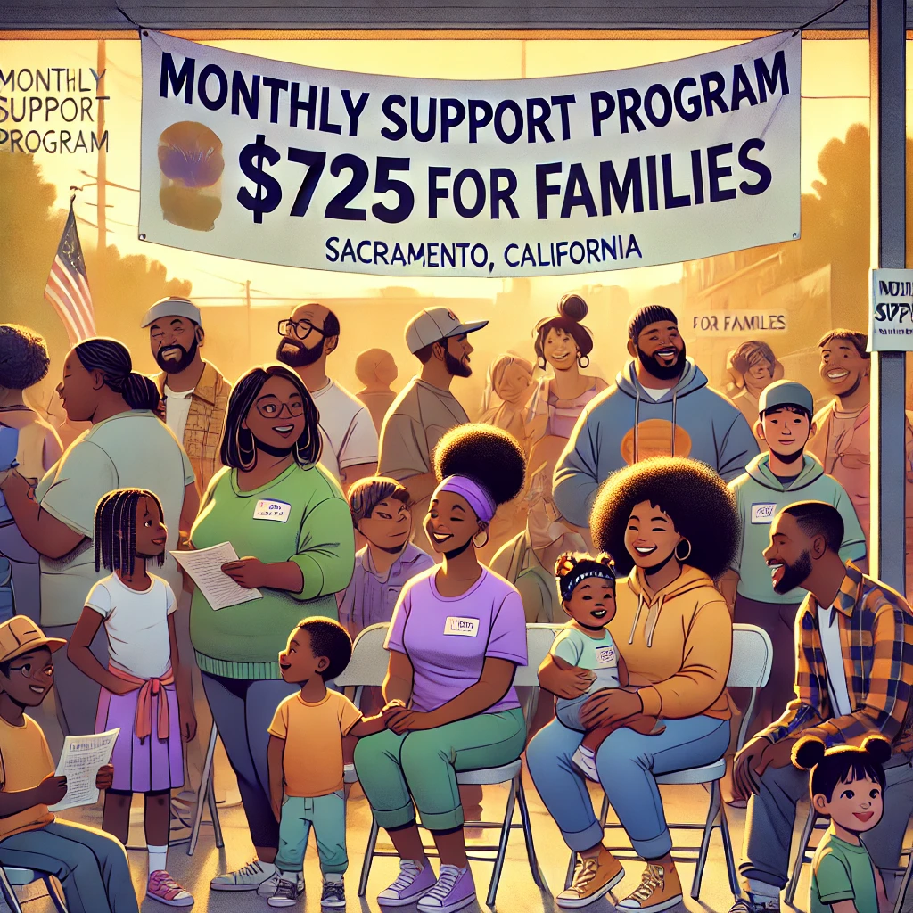 $725 Monthly Support for Low-Income Black and Native American Families - Sacramento Initiates!